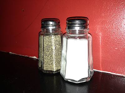 Franklin salt and pepper