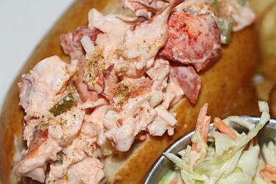 Island Creek lobster roll